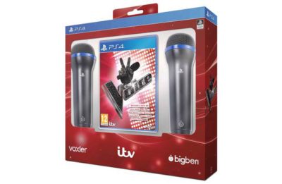 The Voice - 2 Microphone Bundle - PS4 Game The Voice - 2 Microphone Bundle - PS4 Game